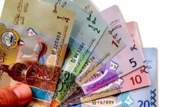 سعر الدينار الكويتي أمام الجنيه المصري