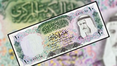 سعر الدينار الكويتي اليوم