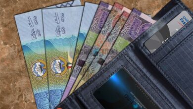 سعر الدينار الكويتي اليوم