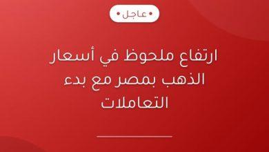 ارتفاع غير مسبوق في أسعار الذهب يثير موجة من القلق لدى المستثمرين في مصر