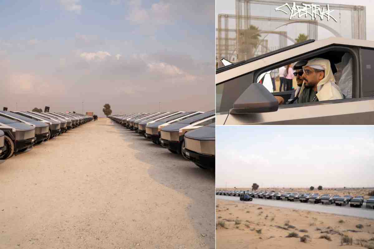 الإمارات تشهد أكبر تسليم لسيارات سايبرتراك في يوم واحد خارج أمريكا