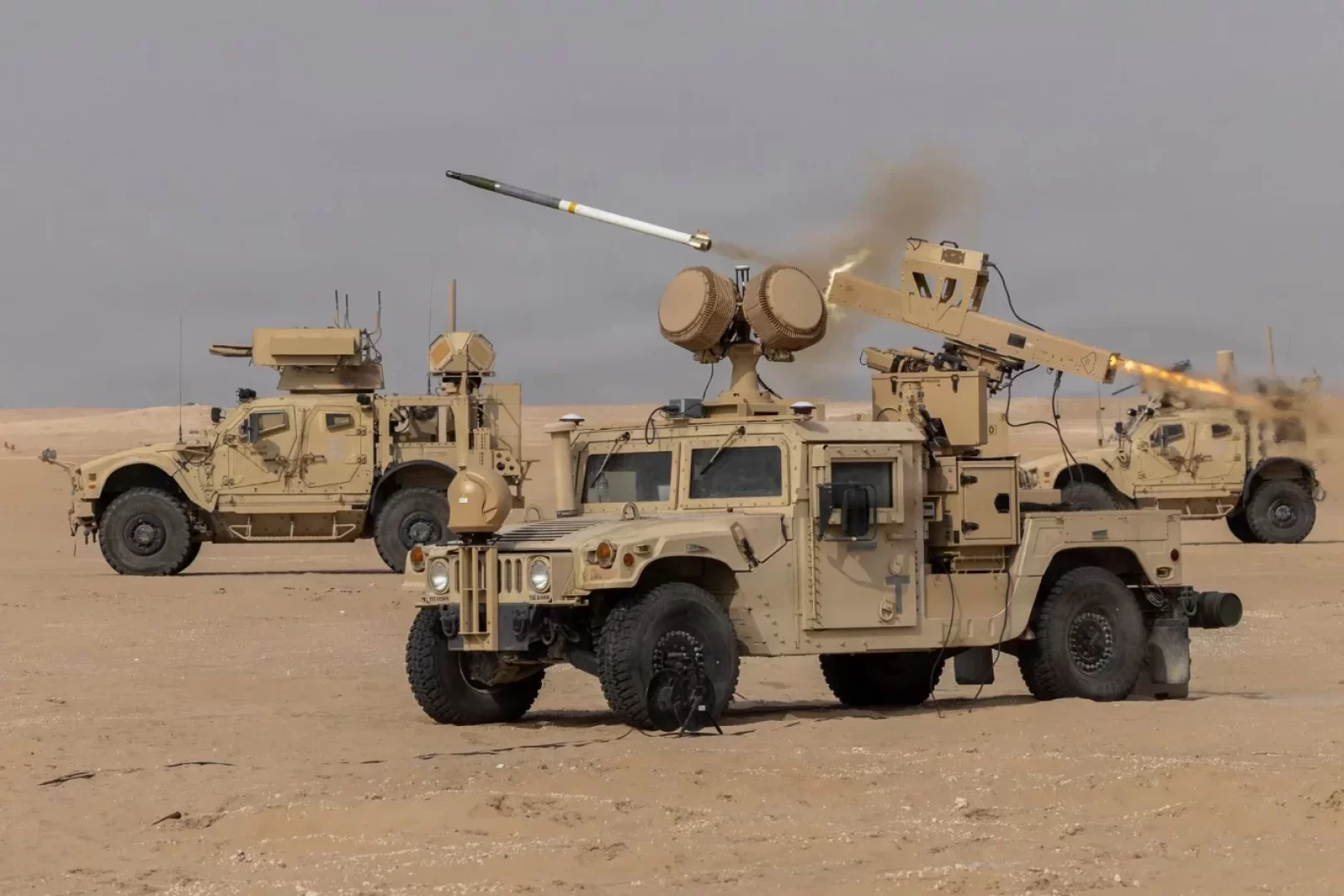 الولايات المتحدة تطلق نظام EAGLS المتطور للدفاع الجوي ضد الطائرات المسيرة في الشرق الأوسط