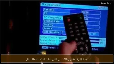 تردد قناة وناسة لولو 2026 النايل سات الأفضل لمحتوى الأطفال المتنوع والمميز