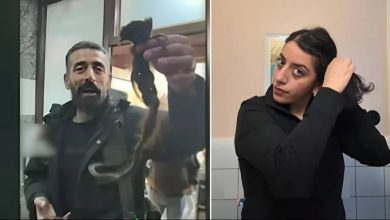 جندي سوري يتفاخر بضفيرة مجندة كردية ووزيرة سويدية تضفر شعرها تضامنا مع نساء كردستان