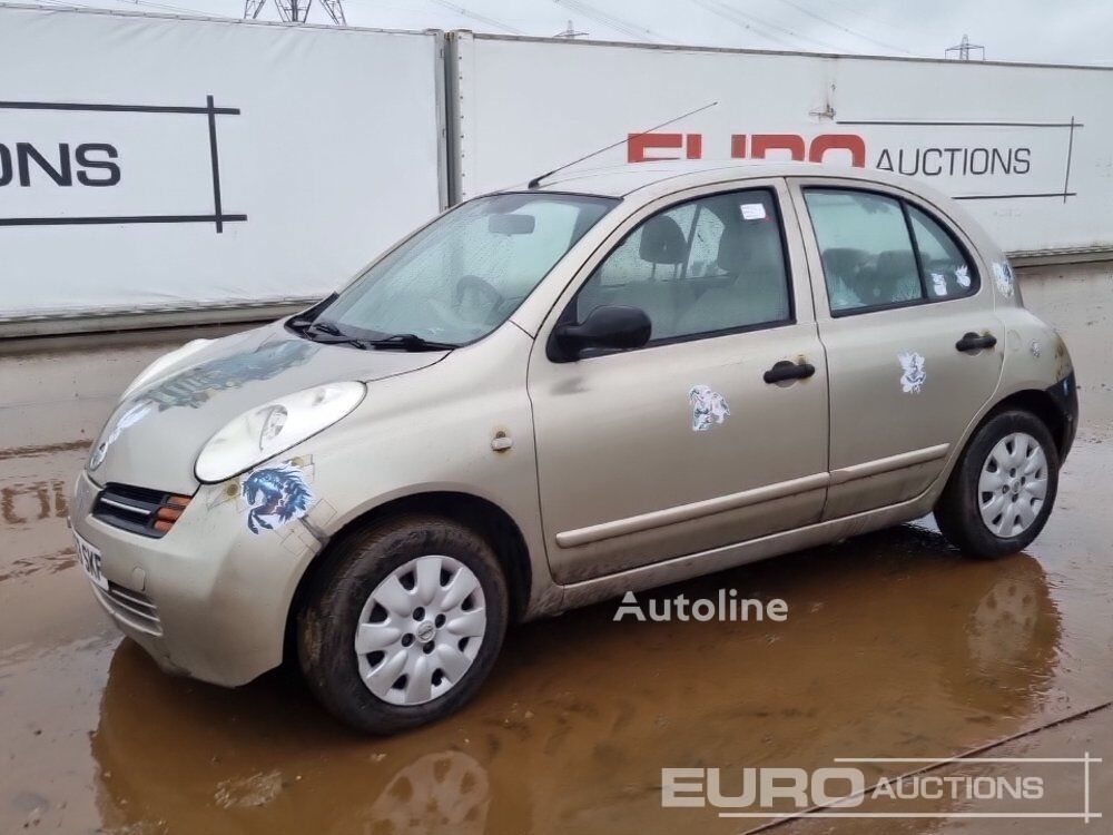 سيارة Nissan Micra للبيع في مزاد المملكة المتحدة موقع Leeds برقم ZB49181 فرصة لا تفوت