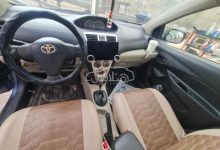 ياريس تويوتا موديل 2007 اللون السماوي متوفرة الآن في المعادي برقم 7166747