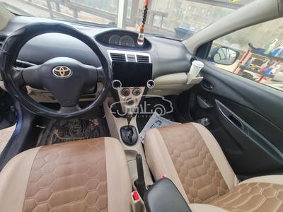 ياريس تويوتا موديل 2007 اللون السماوي متوفرة الآن في المعادي برقم 7166747